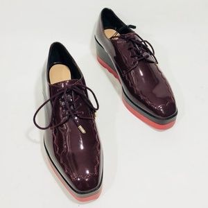 ZARA Platform Derby Shoes